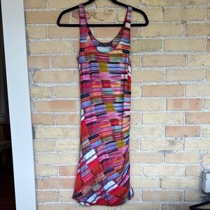 New Velvet by Graham & Spencer Multicolor Sleeveless Tank Dress
